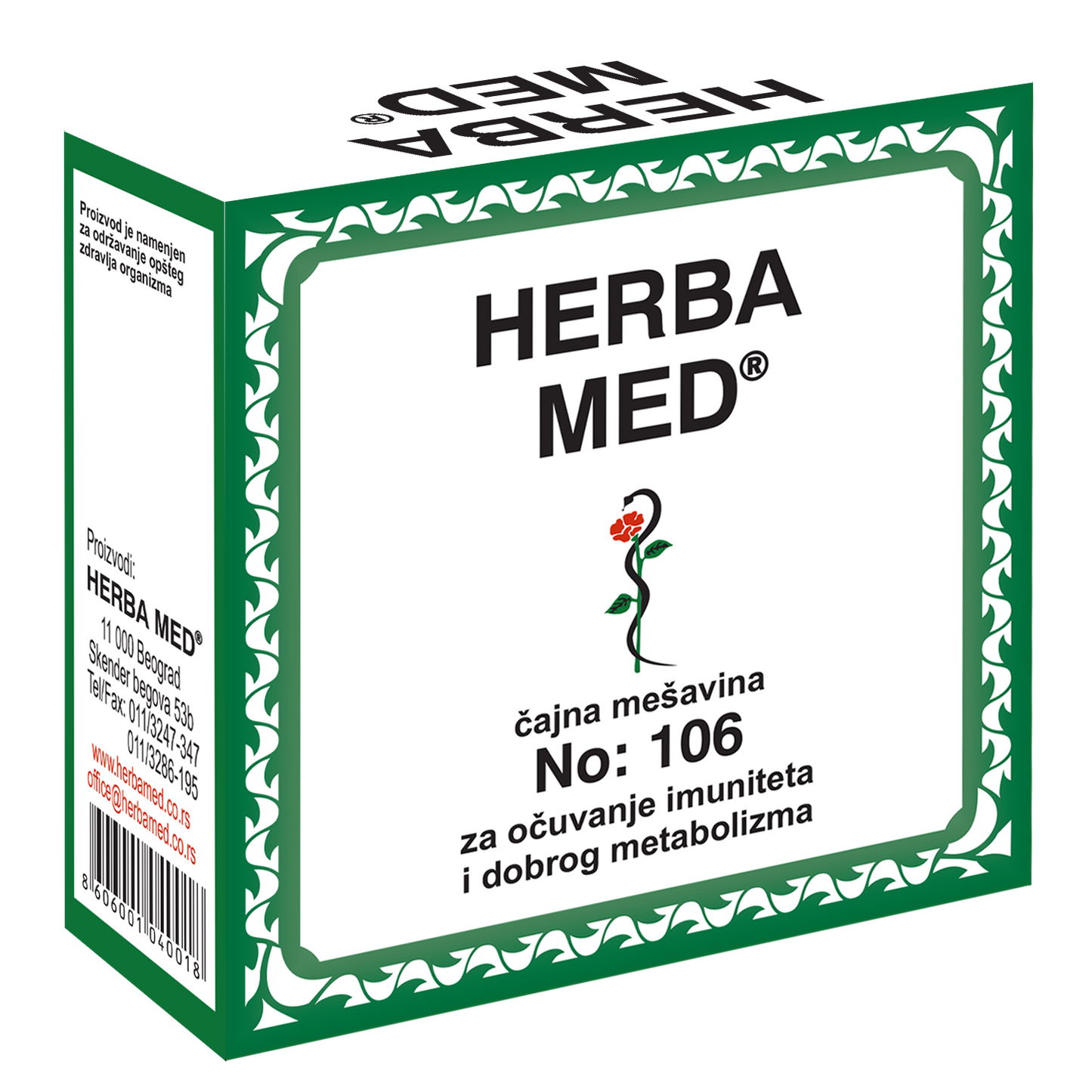 ČAJNA MEŠAVINA HERBA MED No: 106