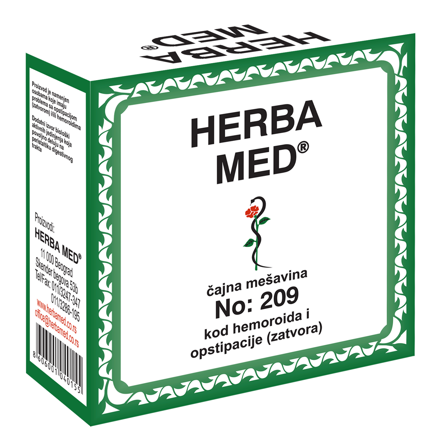 ČAJNA MEŠAVINA HERBA MED No: 209