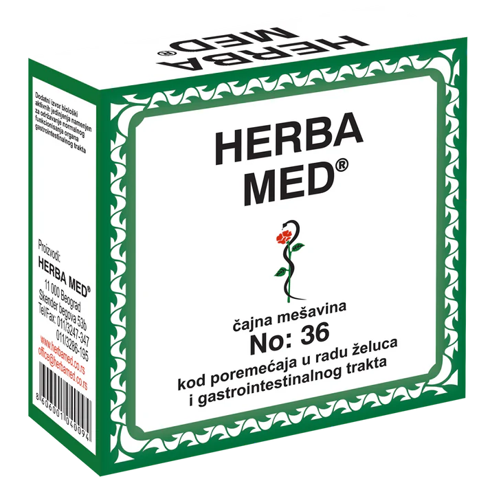 ČAJNA MEŠAVINA HERBA MED No: 36 - 4+1 GRATIS