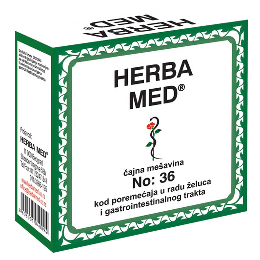 ČAJNA MEŠAVINA HERBA MED No: 36 - 4+1 GRATIS